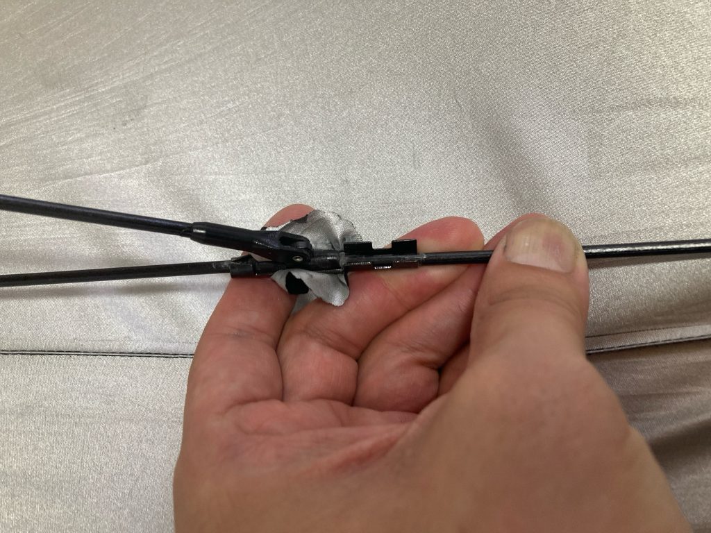 らくらく傘の修理