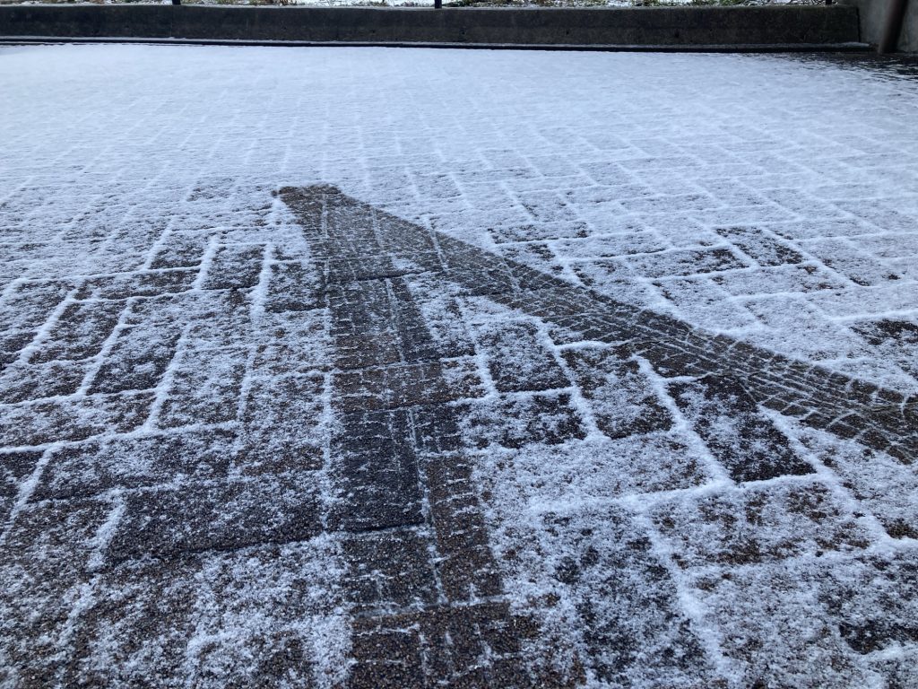 うっすら雪化粧