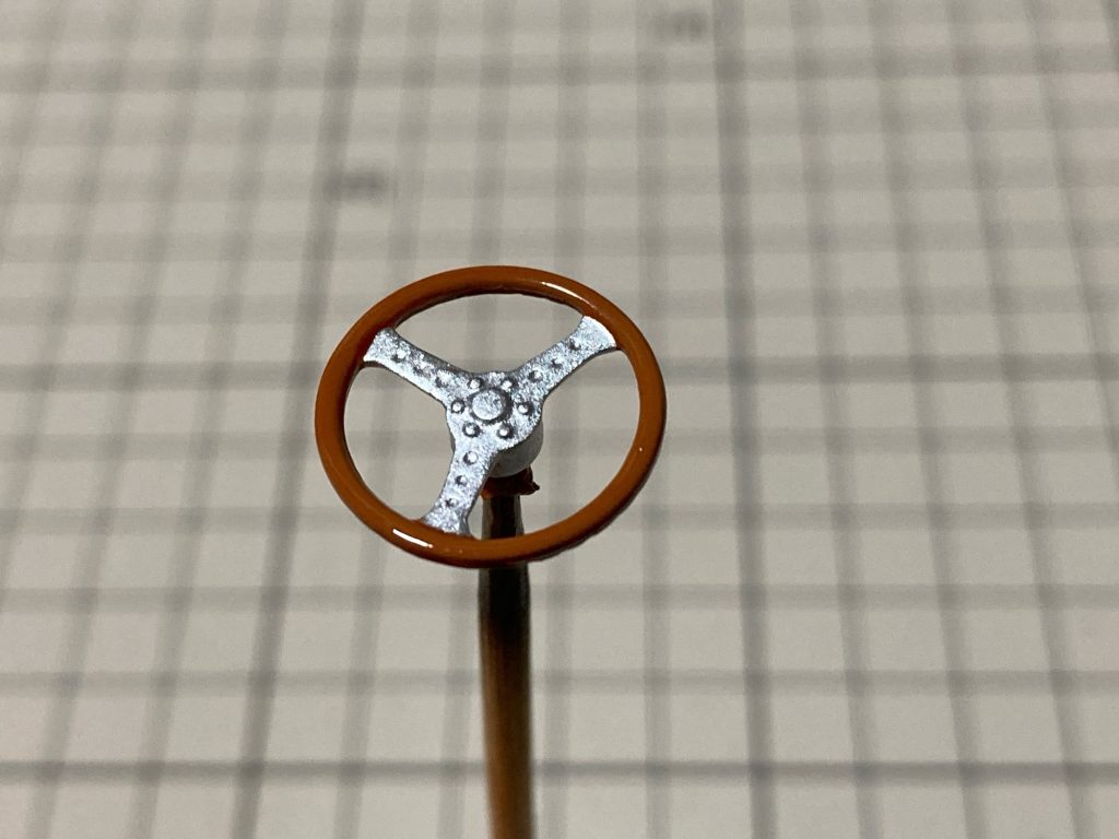 ステアリング！