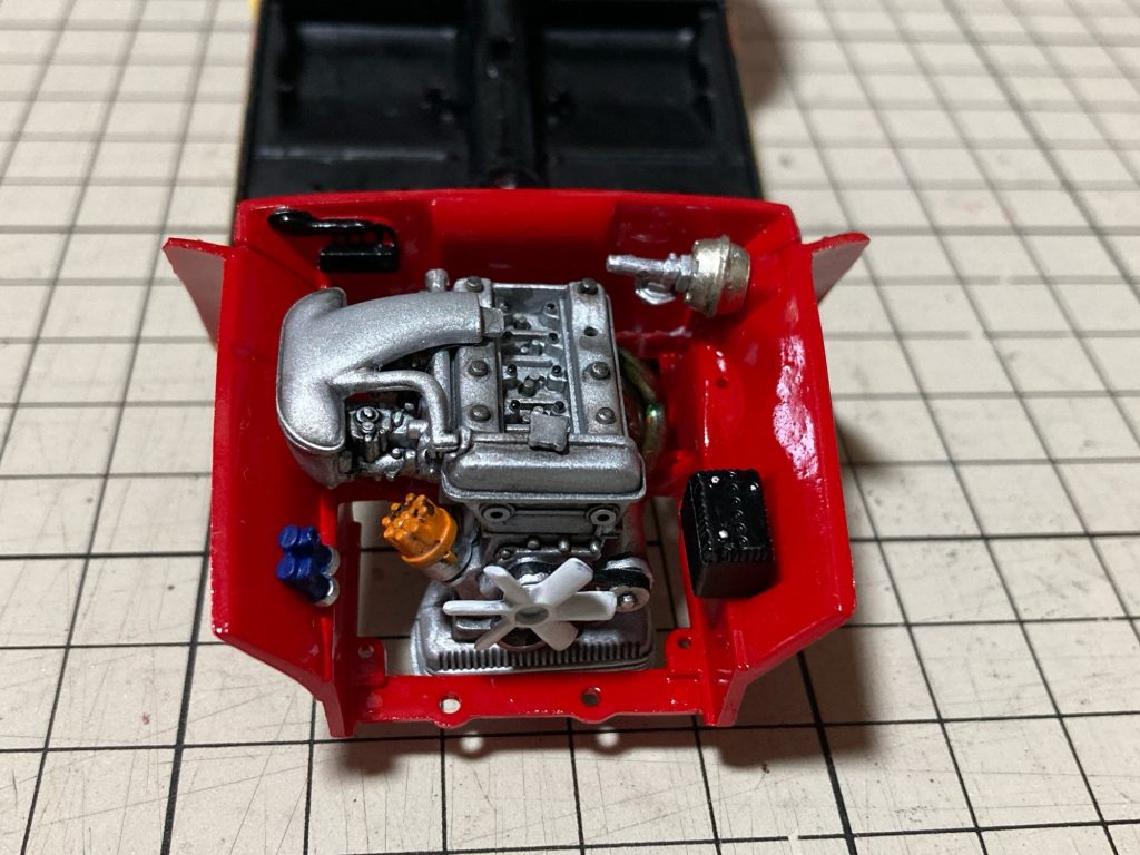 エンジンのせた