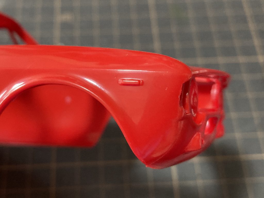 ウインカーを型取り