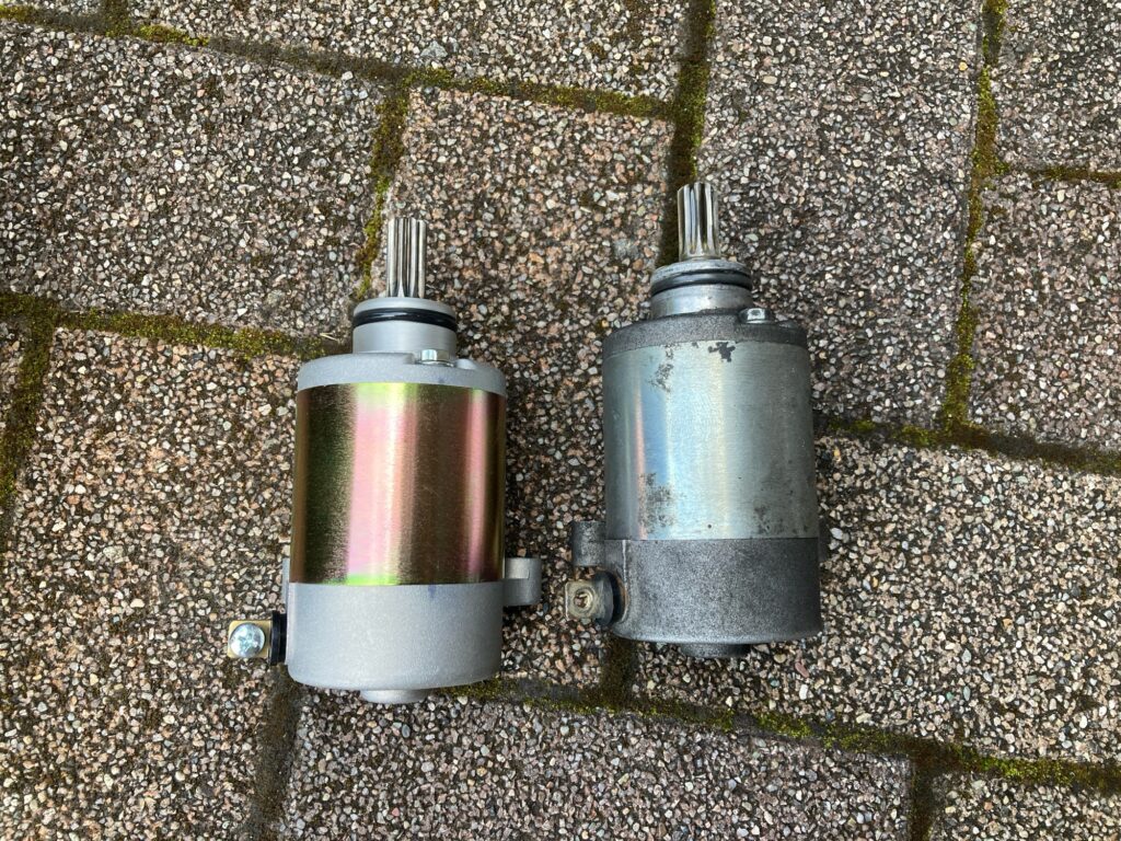 セルモーター交換